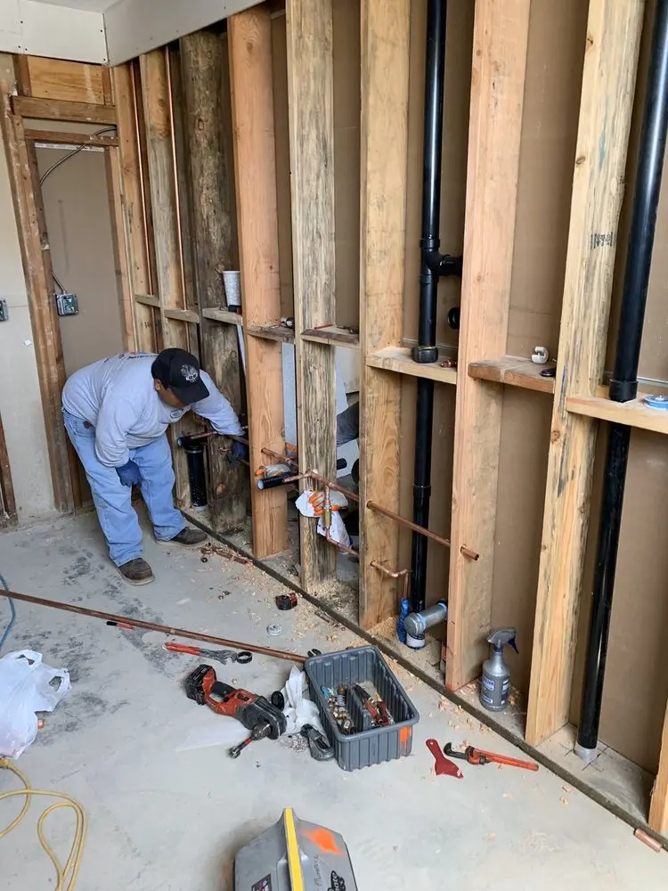 Commercial rough-in plumbing for Water Heater Replacement in Hapeville